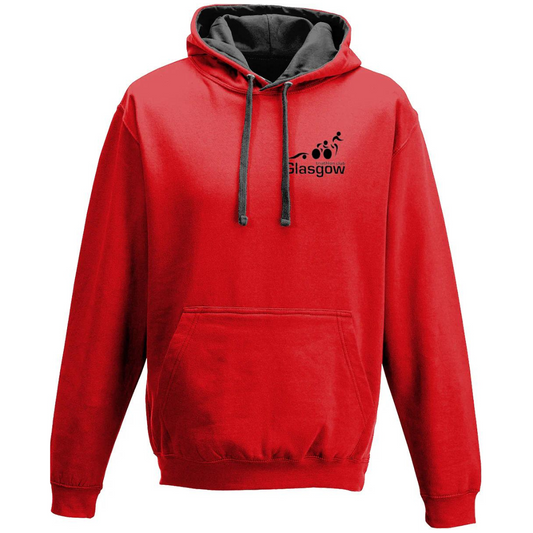 Glasgow Triathlon Club - Basic Red Hoodie