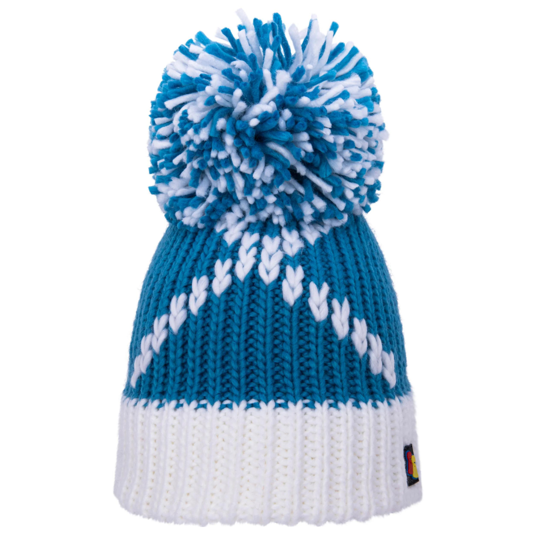 Scottish Saltire Big Bobble Hat