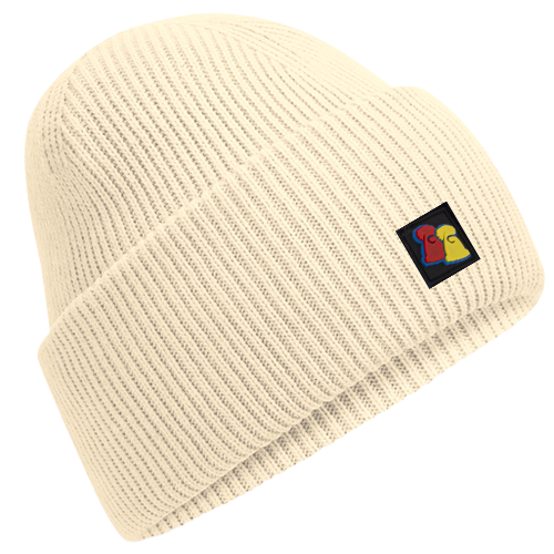 Vanilla Ribbed Beanie