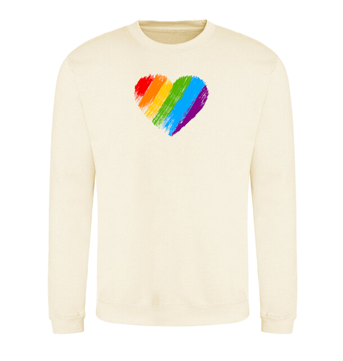 Rainbow Heart Sweatshirt