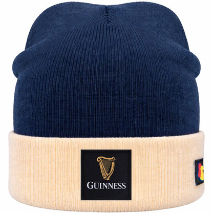 Guinness Blue and Cream Beanie