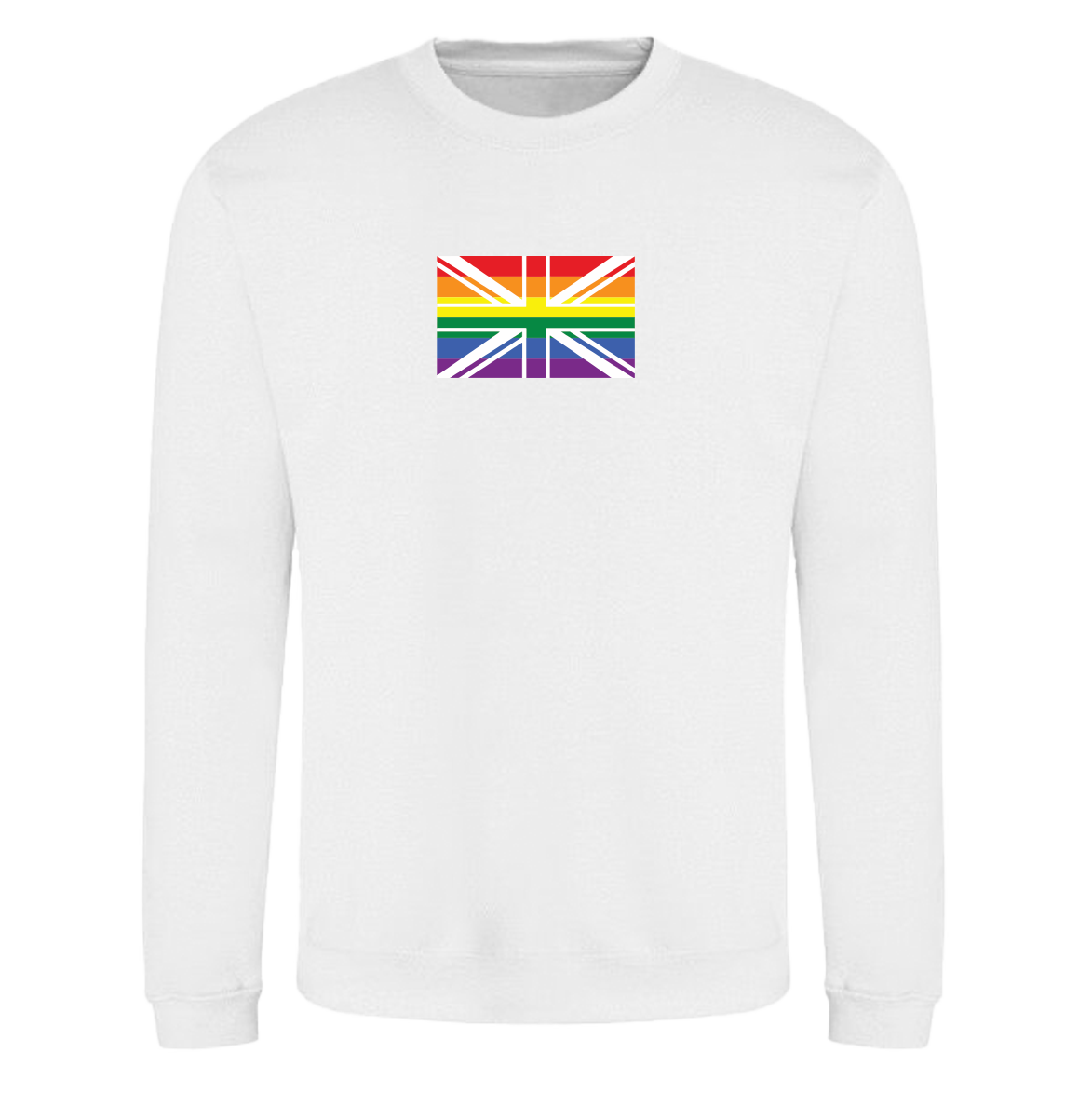 Rainbow Union Jack Sweatshirt