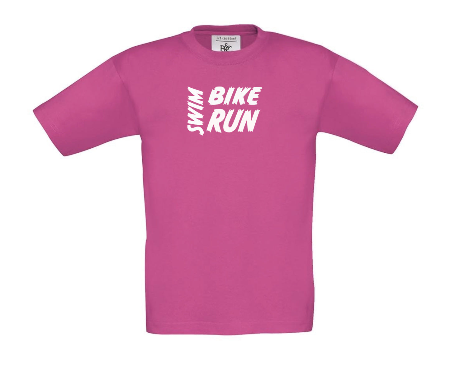 Kids Swim Bike Run T-Shirt