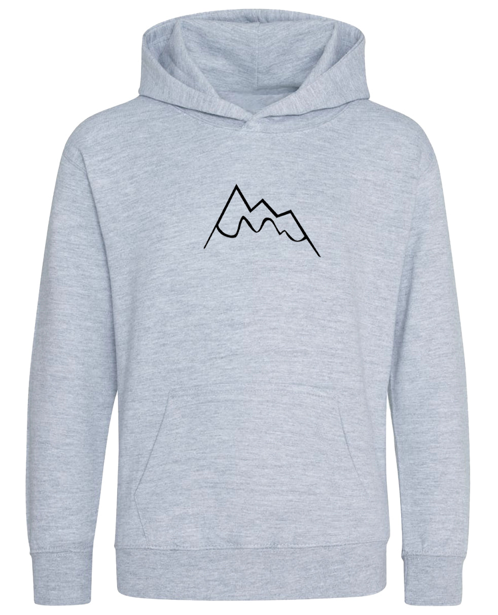 Kids Snowy Mountain Hoodie