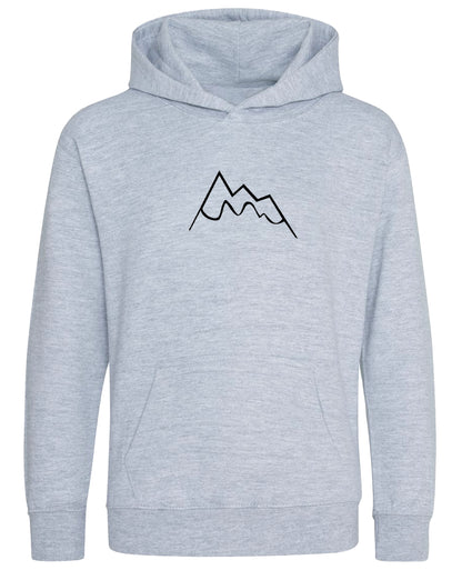 Kids Snowy Mountain Hoodie