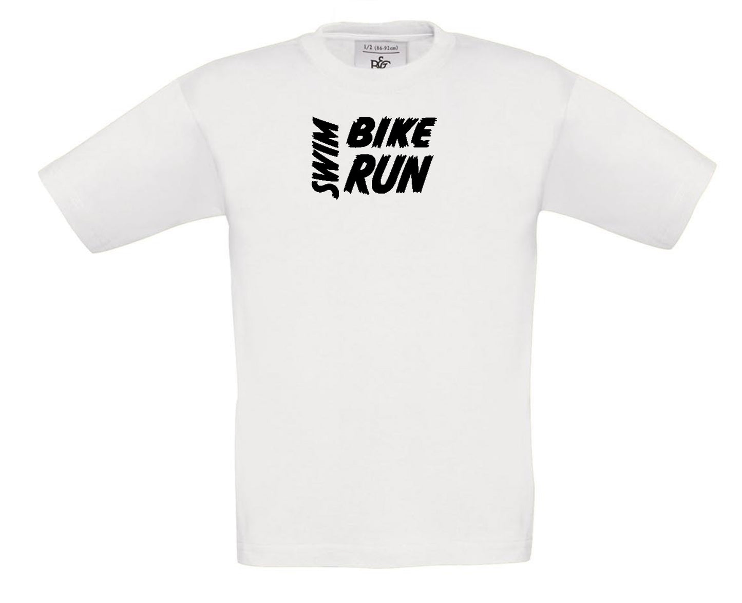 Kids Swim Bike Run T-Shirt